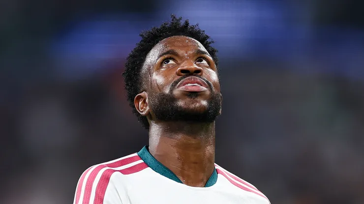 Vinicius Junior em jogo do Real Madrid. (Foto: Florencia Tan Jun/Getty Images)