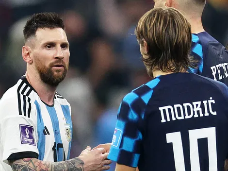 Antigo rival, Modric lamenta aposentadoria de Messi na Argentina