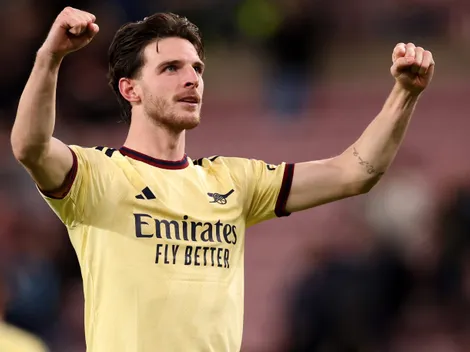 Declan Rice perto de renovar com o Arsenal