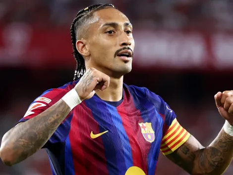 Hansi Flick confirma desfalque de Raphinha no Barcelona