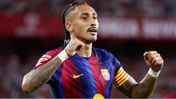 Raphinha desfalcará o Barcelona.