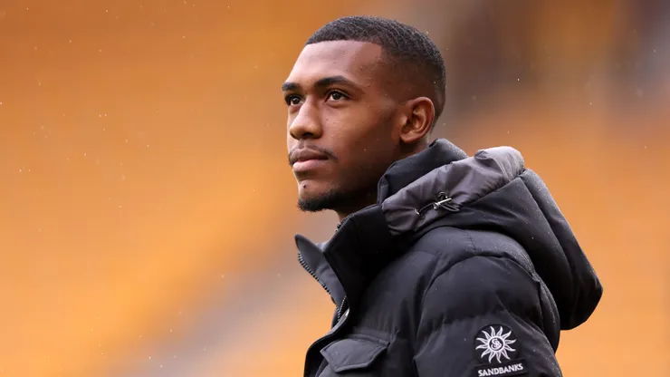 Rayan Vitor Simplicio Rocha of AFC Bournemouth looks on as he arrives at the stadium prior to the Premier League match between Wolverhampton Wanderers and Bournemouth at Molineux on January 31, 2026 in Wolverhampton, England.