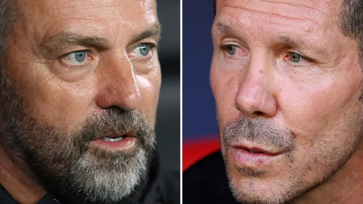 FotoxFoto: Flick (Stuart Franklin/Getty Images); Simeone (Denis Doyle/Getty Images)