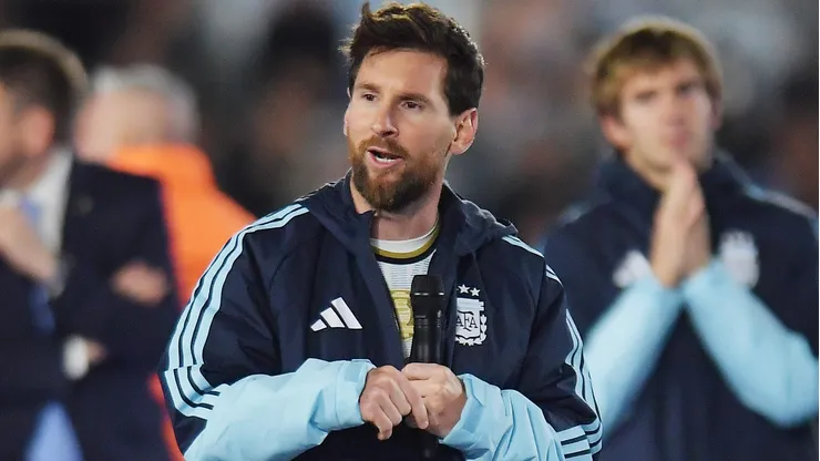 Messi faz planos após aposentadoria na Seleção Argentina. Foto: Marcelo Endelli/Getty Images)