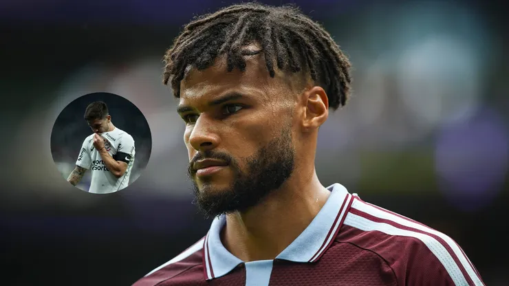Mings e Garro tiveram falhas por Aston Villa e Corinthians. Foto: Ian Stephen/IMAGO e Joisel Amaral/AGIF
