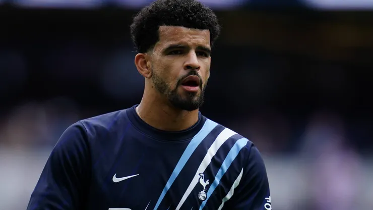 Dominic Solanke marcou o gol de empate do Tottenham. Foto: IMAGO/NurPhoto