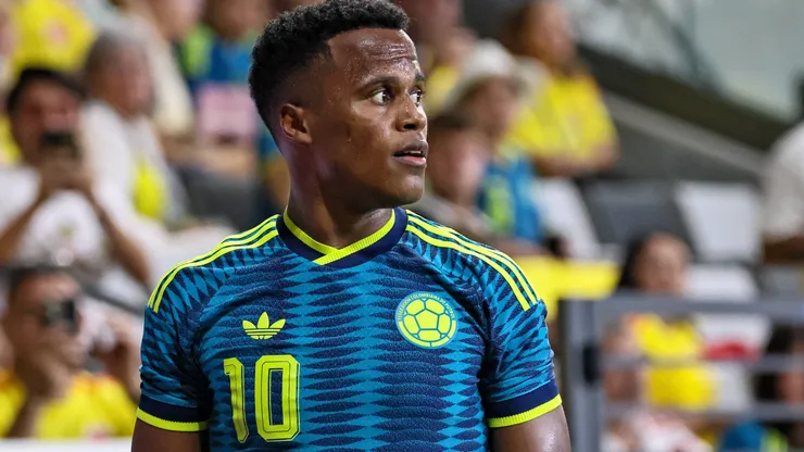 Jhon Arias virou camisa 10 da Colômbia. Foto: Chris Arjoon/IMAGO/Icon Sportswire