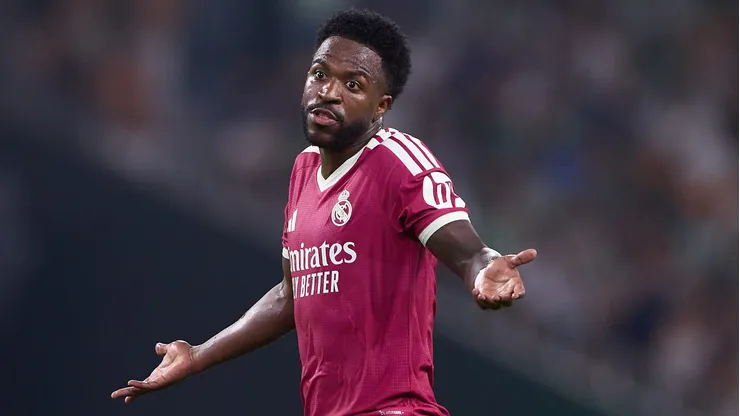 Jornais da Espanha detonam Vini Jr. Foto: Fran Santiago/Getty Images)
