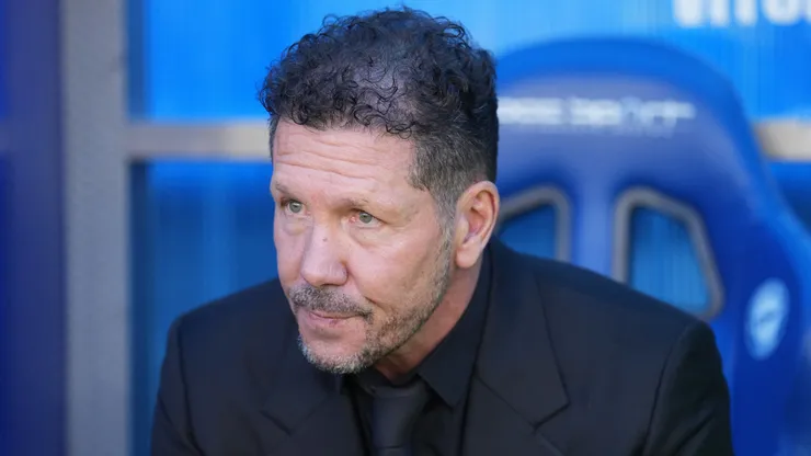 Diego Simeone elogiou o Manchester United - Foto: Juan Manuel Serrano Arce/Getty Images.