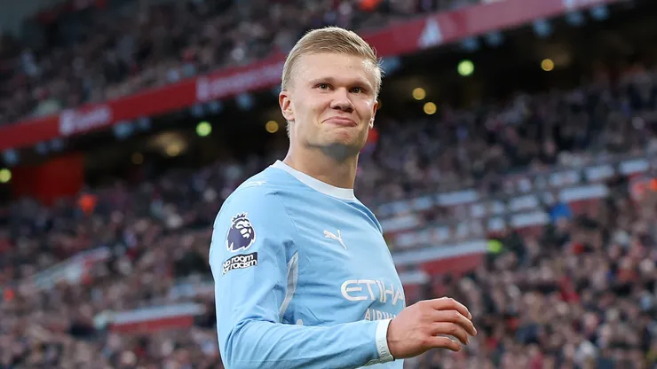 Erling Haaland pelo Manchester City. (Foto: Michael Regan/Getty Images)