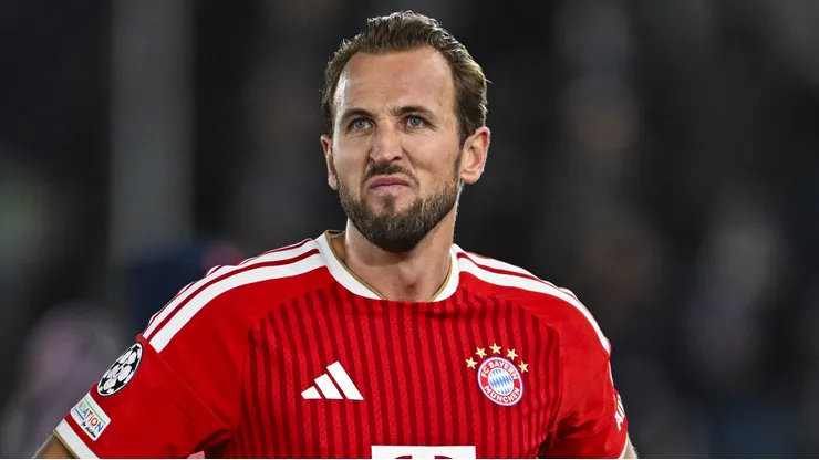Harry Kane comentou sobre a expulsão de Olise. Foto: Carina Johansen/IMAGO/NTB
