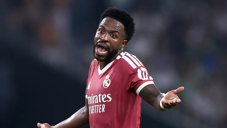 Vinicius Junior no Real Madrid. (Foto: Fran Santiago/Getty Images)