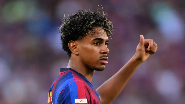 Lamine Yamal, atacante do Barcelona. (Foto: David Ramos/Getty Images)