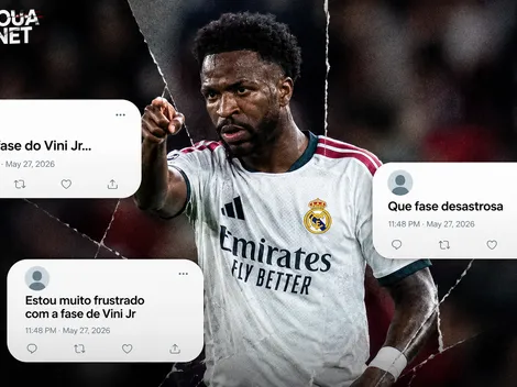 Quebrou a Internet: Vini Jr. erra em Roma x Real e web não perdoa