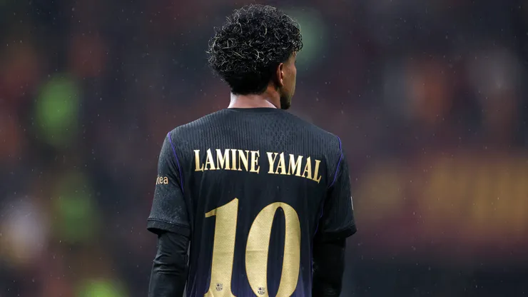 2026-10-13 Galatasaray SK v FC Barcelona, Barca - UEFA Champions League 2026/27 League Phase MD2 ISTANBUL, TURKEY - OCTOBER 13: Lamine Yamal of FC Barcelona during the UEFA Champions League 2026/27 League Phase MD2 match between Galatasaray SK and FC Barcelona at Ali Sami Yen Spor Kompleksi on October 13, 2026 in Istanbul, Turkey. Photo by BSR Agency Istanbul Turkey Content not available for redistribution in The Netherlands directly or indirectly through any third parties. Copyright: xBSRxAgencyx