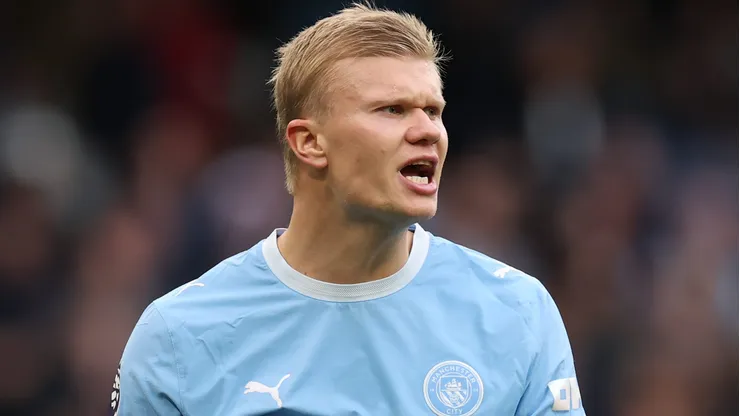 Haaland é dúvida no Manchester City.