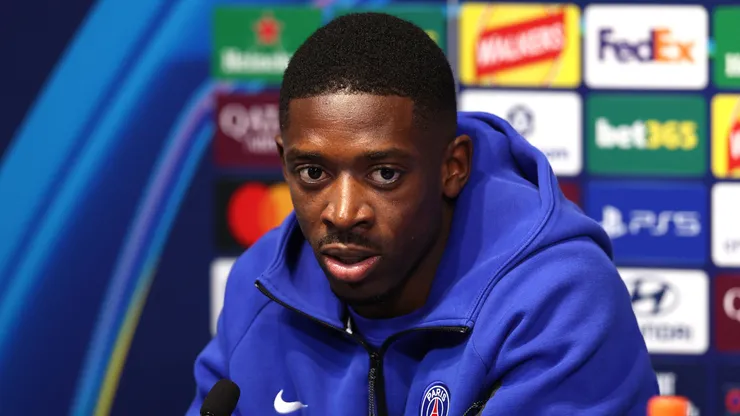 Ousmane Dembélé pelo PSG. (Foto: Molly Darlington/Getty Images)