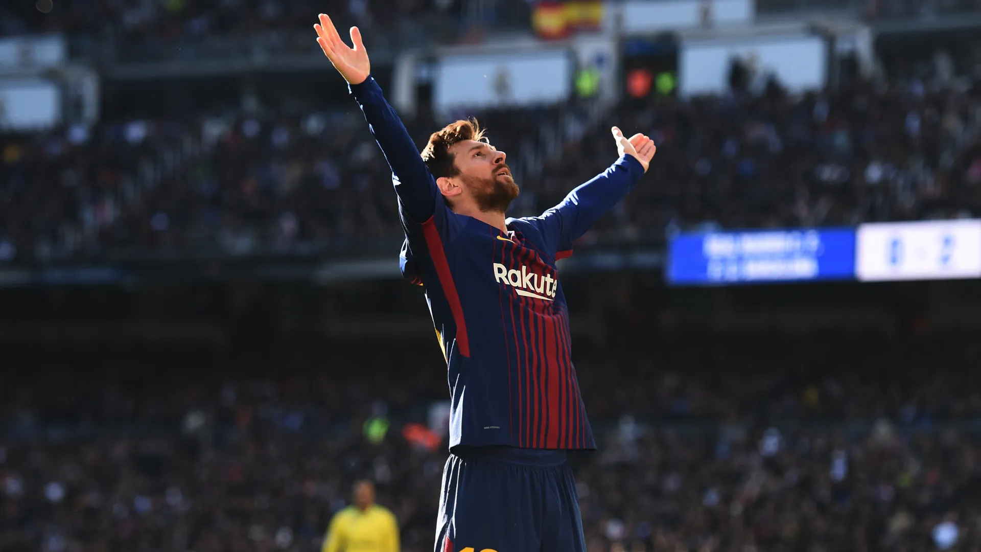 Messi marca no El Clásico de 2017