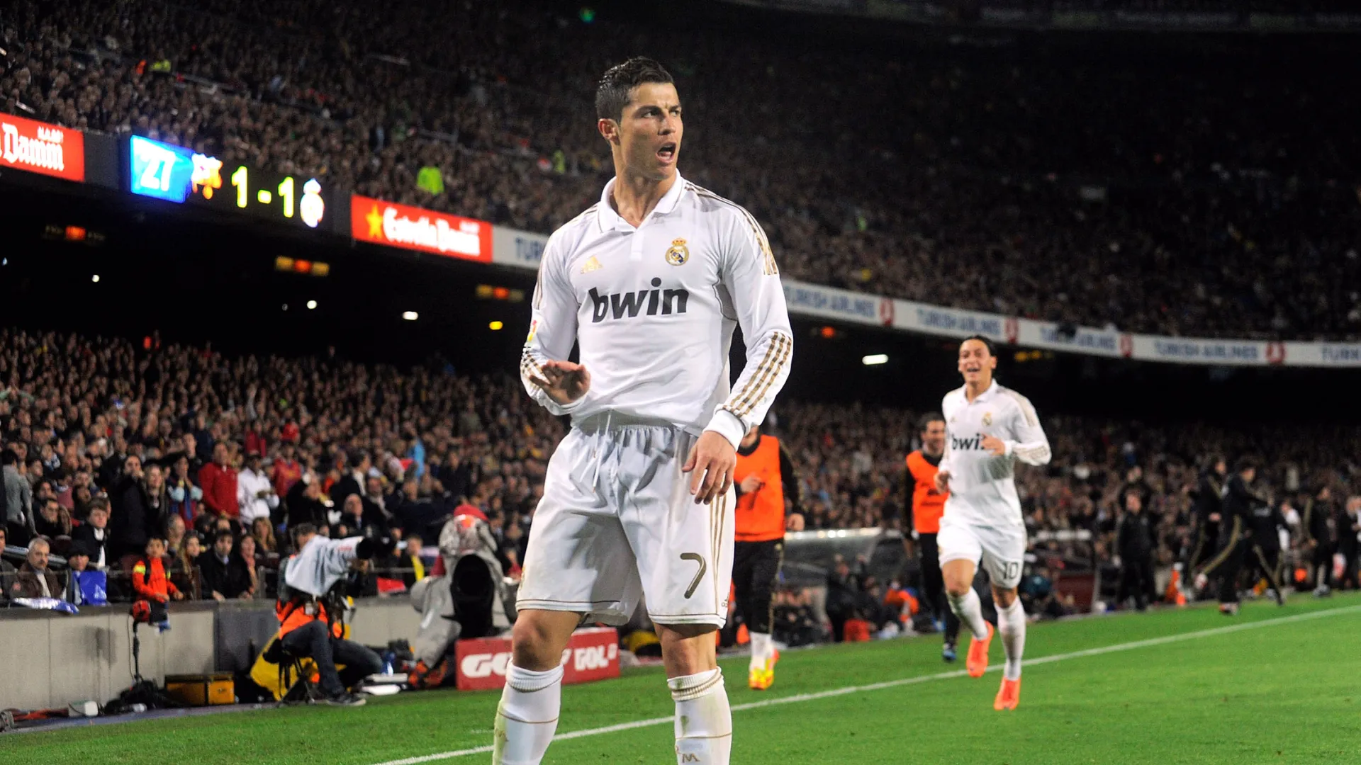 Cristiano Ronaldo pede calma após marcar contra o Real Madrid
