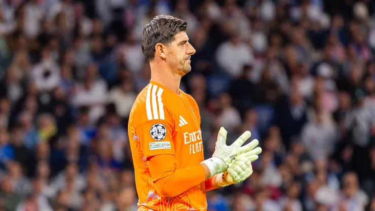 Soccer: UEFA Champions League, Group Stage, Matchday 3, October 21, 2026, Real Madrid vs. RB Leipzig, Santiago Bernabéu, Madrid; Thibaut Courtois, Real Madrid