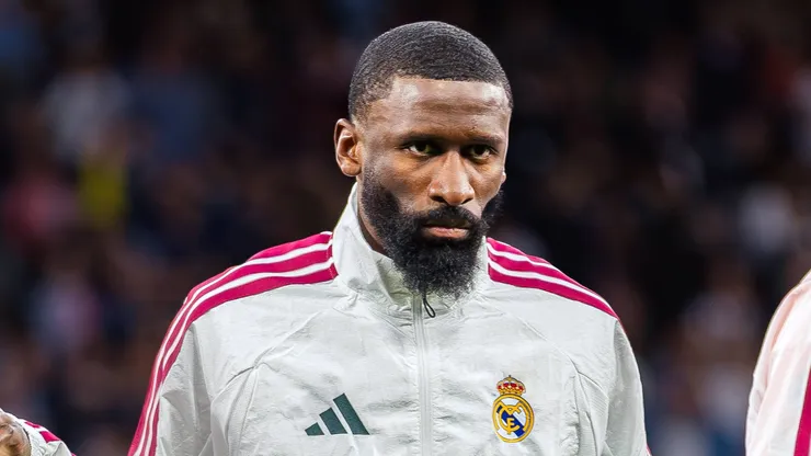 Fussball : UEFA Champions League, Ligaphase, 3. Spieltag, 21.10.2026, Real Madrid vs RB Leipzig, Santiago Bernabeu Madrid : Antonio Rüdiger Real Madrid, 22 Portraitfoto, Portrait, Einzelaufnahme, Porträt *** Soccer: UEFA Champions League, Group Stage, Matchday 3, October 21, 2026, Real Madrid vs. RB Leipzig, Santiago Bernabéu, Madrid Antonio Rüdiger, Real Madrid 22 portrait photos, portrait, individual shot, portrait Copyright: xMichellexLukax