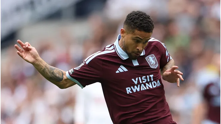 LONDON, ENGLAND - SEPTEMBER 19: Joao Gomes of Aston Villa during the Premier League 2026/27 match between Tottenham Hotspur and Aston Villa FC at Tottenham Hotspur Stadium on September 19, 2026 in London, England. (Photo by Michael Steele/Getty Images)