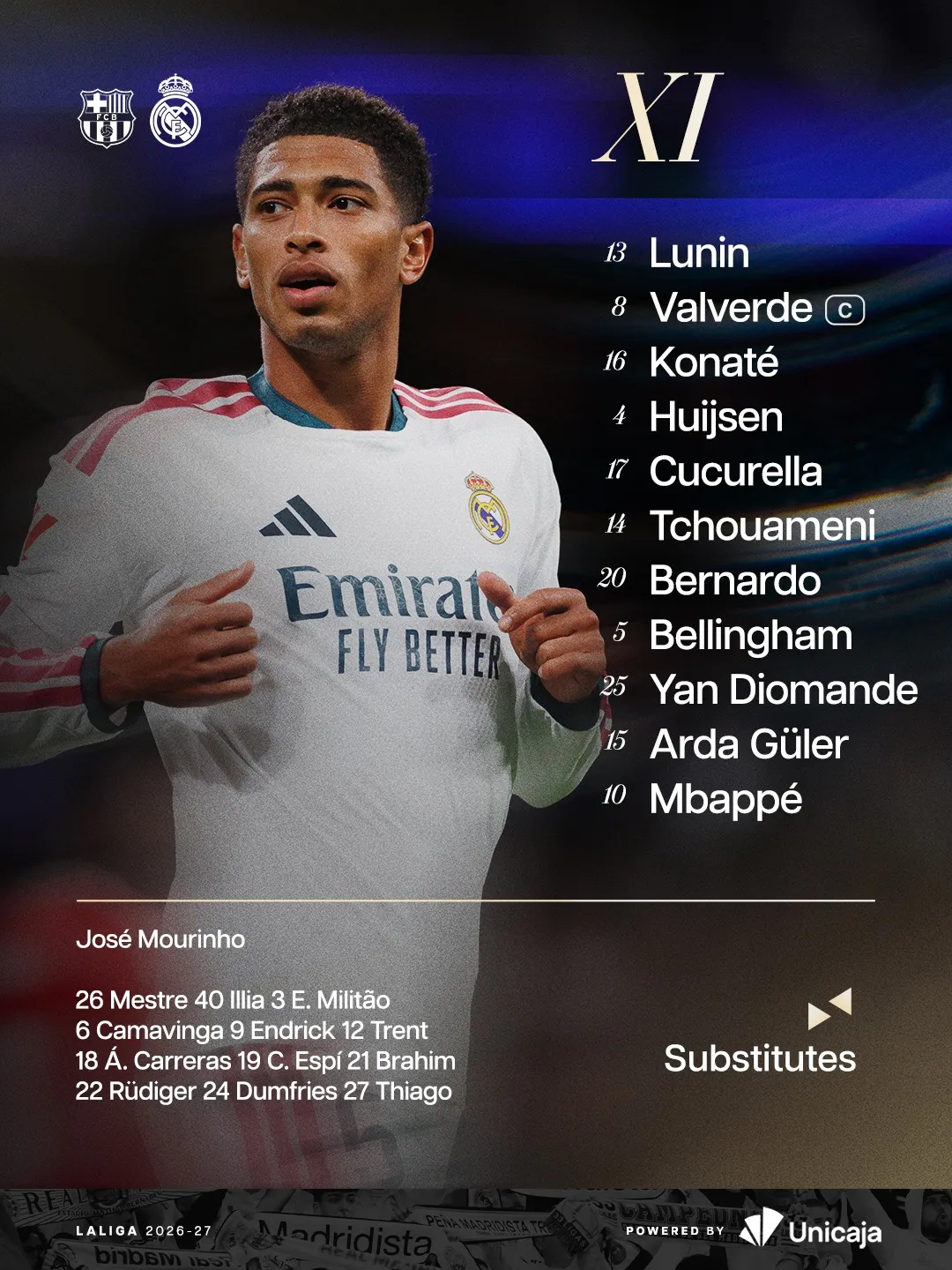 Foto: Divulgação/Real Madrid