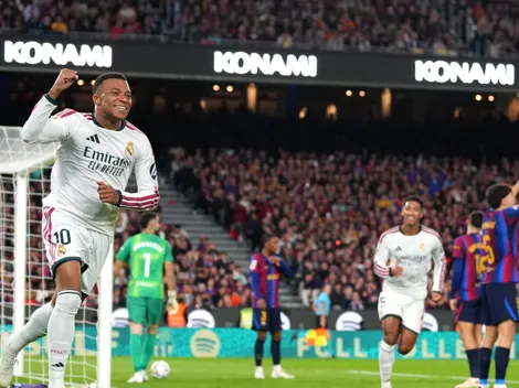 Mbappé decide e Real bate o Barcelona no El Clásico