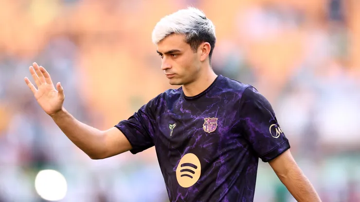 Pedri lamenta jogo ruim do Barcelona contra o Real. Foto: Fran Santiago/Getty Images)