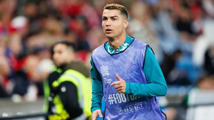 Norway v Portugal, UEFA Nations League, Oslo, Norway Oslo, Norway. 27th, September 2026. Cristiano Ronaldo of Portugal seen warming up during the UEFA Nations League match between Norway and Portugal at Ullevaal Stadion in Oslo. Norway, Oslo, Ullevaal Stadion PUBLICATIONxNOTxINxDENxNORxFINxBEL Copyright: xGonzalesxPhoto/KetilxMartinsenx