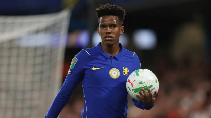Estêvão, atacante do Chelsea. (Foto: Richard Pelham/Getty Images)