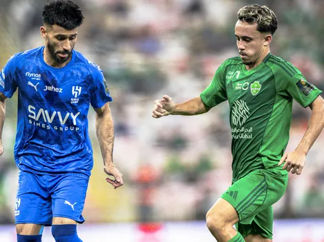 Matheus Gonçalves decide para o Al-Ahli e celebra primeiro gol da temporada