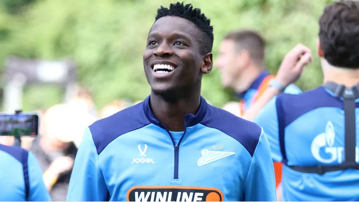 Luiz Henrique está em alta no Zenit. Foto: Maksim Konstantinov/IMAGO/Russian Look