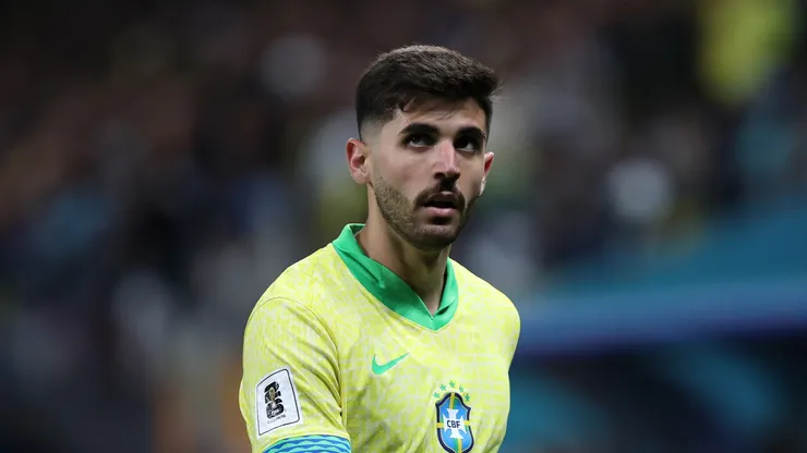 Lucas Beraldo, da Seleção Brasileira. (Foto: Ricardo Moreira/Getty Images)