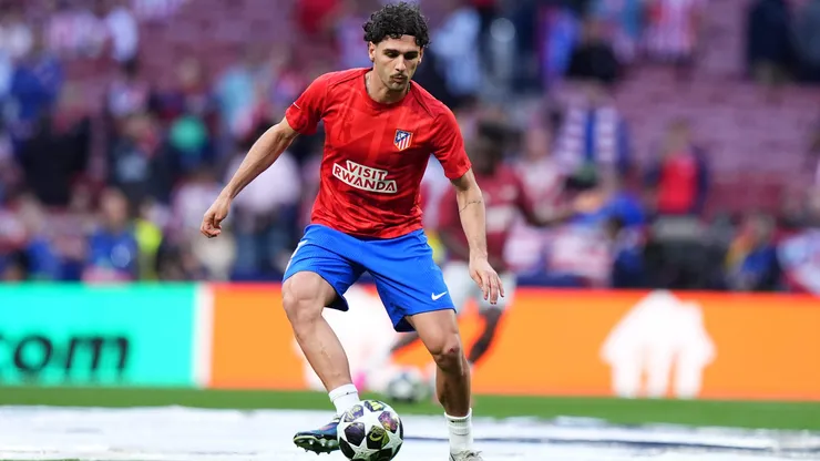 Johnny Cardoso of Atletico de Madrid warms up prior to the UEFA Champions League 2025/26 Semi Final First Leg match between Atletico de Madrid and Arsenal FC at Metropolitano Stadium on April 29, 2026 in Madrid, Spain. Photo by Angel Martinez/Getty Images