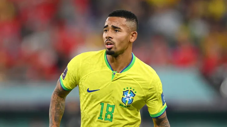 Gabriel Jesus na Seleção Brasileira. (Foto: Matthias Hangst/Getty Images)