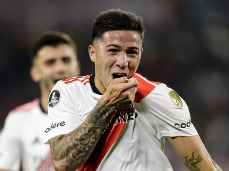 Enzo Fernández promete voltar ao River e anima a torcida