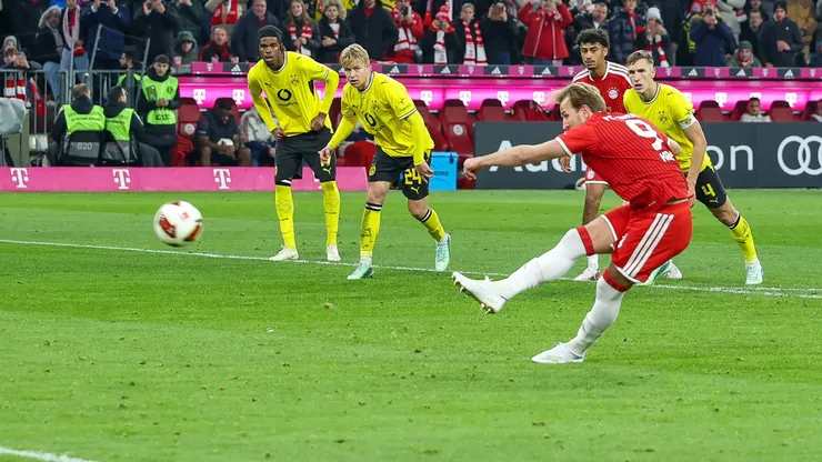 Bayern e Borussia empatam em duelo com gol anulado, pênalti perdido por Kane e empate no fim. Foto: IMAGO / kolbert-press